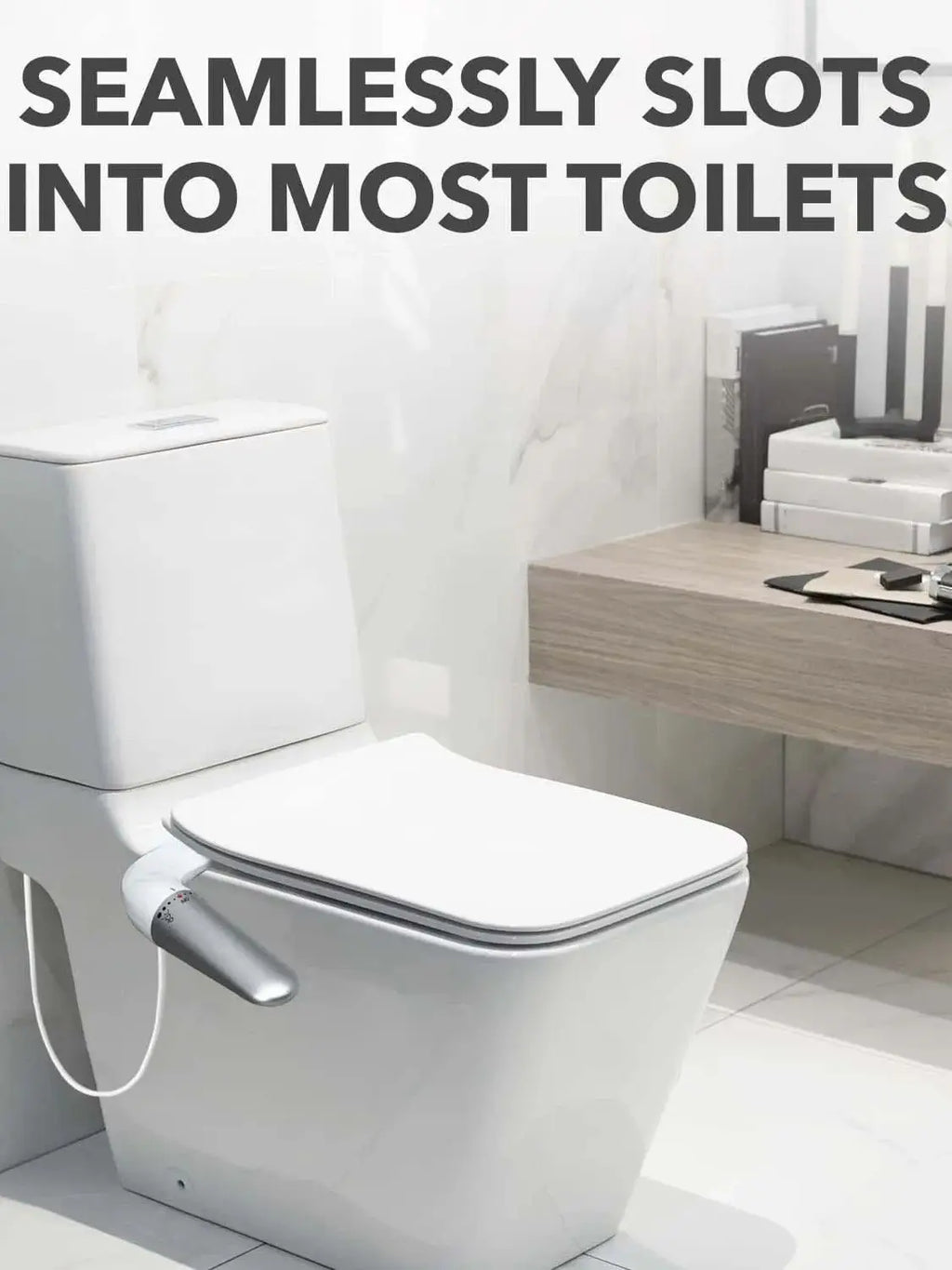 Essence of Purity: Ultra-Slim Bidet Attachment for Toilets