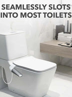 Essence of Purity: Ultra-Slim Bidet Attachment for Toilets