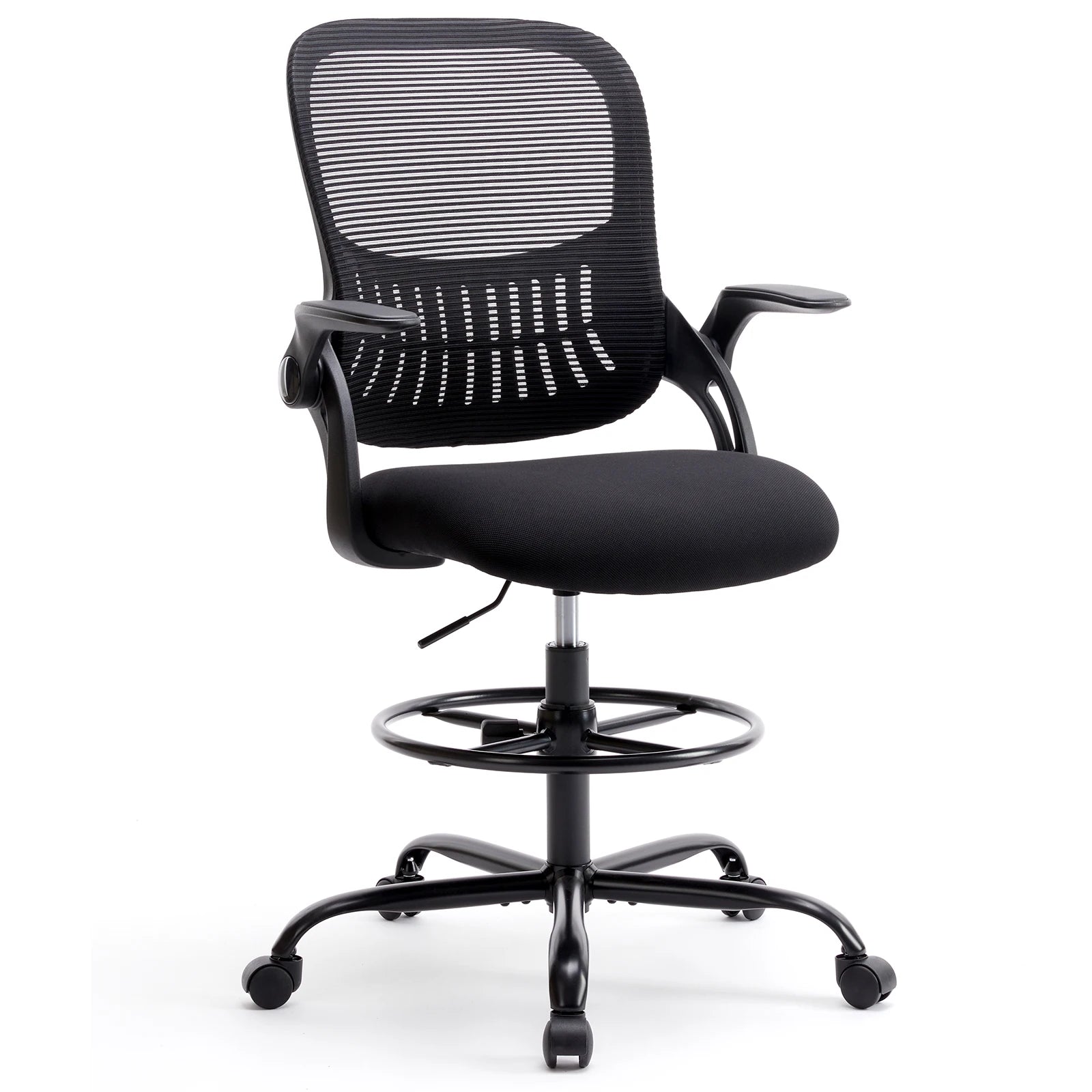 Ergonomic Mesh Backrest Office Desk Chair Adjustable Height Computer Rolling Work Swivel Gaming Chairs With Wheels For Home