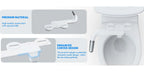 Essence of Purity: Ultra-Slim Bidet Attachment for Toilets