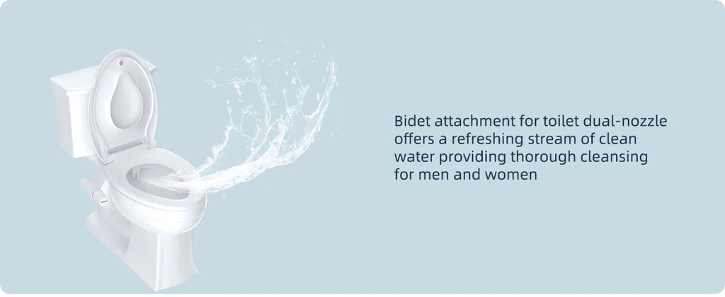 Ultra-Slim Non-Electric Bidet Attachment – Cleaner, Fresher, More Hygienic Than Toilet Paper