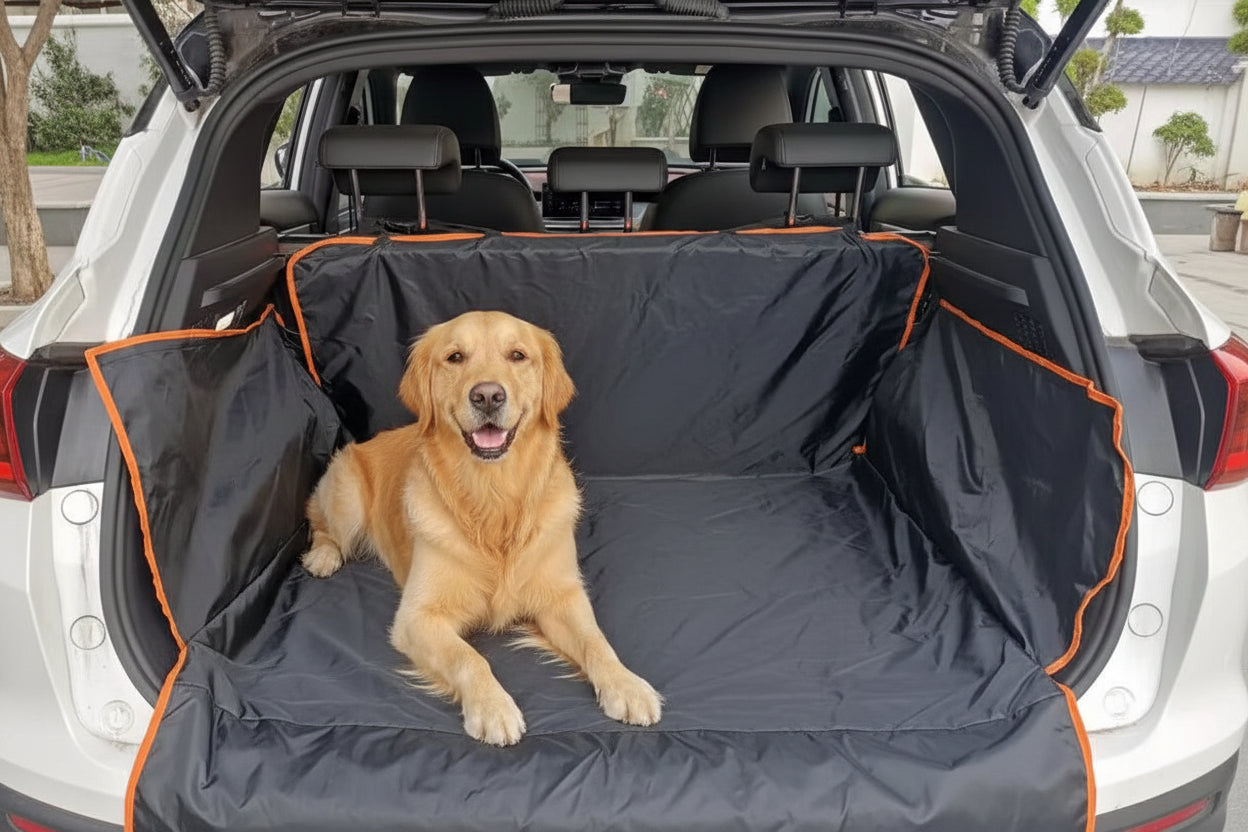 SUV Cargo Liner - Waterproof Trunk Seat Cover for Back Cargo Area, Universal Fit