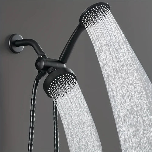 A High-Flow Large Nozzle and Handheld Shower Head, Two-In-One Shower Set, Shower Long Hose, Three-Way Water Distributor Bathroom Set Complete Set, Shower Head, Bathroom Accessories