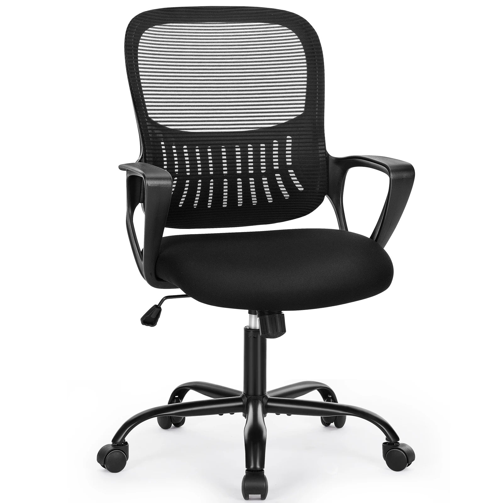 Ergonomic Mesh Backrest Office Desk Chair Adjustable Height Computer Rolling Work Swivel Gaming Chairs With Wheels For Home