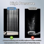 A High-Flow Large Nozzle and Handheld Shower Head, Two-In-One Shower Set, Shower Long Hose, Three-Way Water Distributor Bathroom