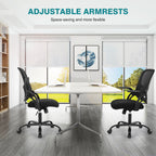 Ergonomic Mesh Backrest Office Desk Chair Adjustable Height Computer Rolling Work Swivel Gaming Chairs With Wheels For Home