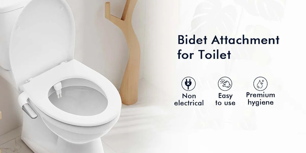 Essence of Purity: Ultra-Slim Bidet Attachment for Toilets