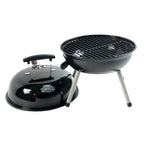 Portable Charcoal Grill 14.5 Inch Tabletop Grill Dome Design Adjustable Air Vents Ideal Camping Tailgating Picnics Easy Cleanup