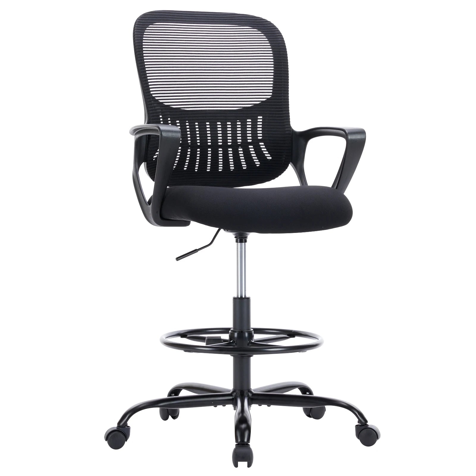 Ergonomic Mesh Backrest Office Desk Chair Adjustable Height Computer Rolling Work Swivel Gaming Chairs With Wheels For Home