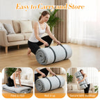 4 Inch Foldable Mattress Twin/Full/Queen - Soft Japanese Futon Floor Bed, Portable Roll Up Mattress with Washable Cover