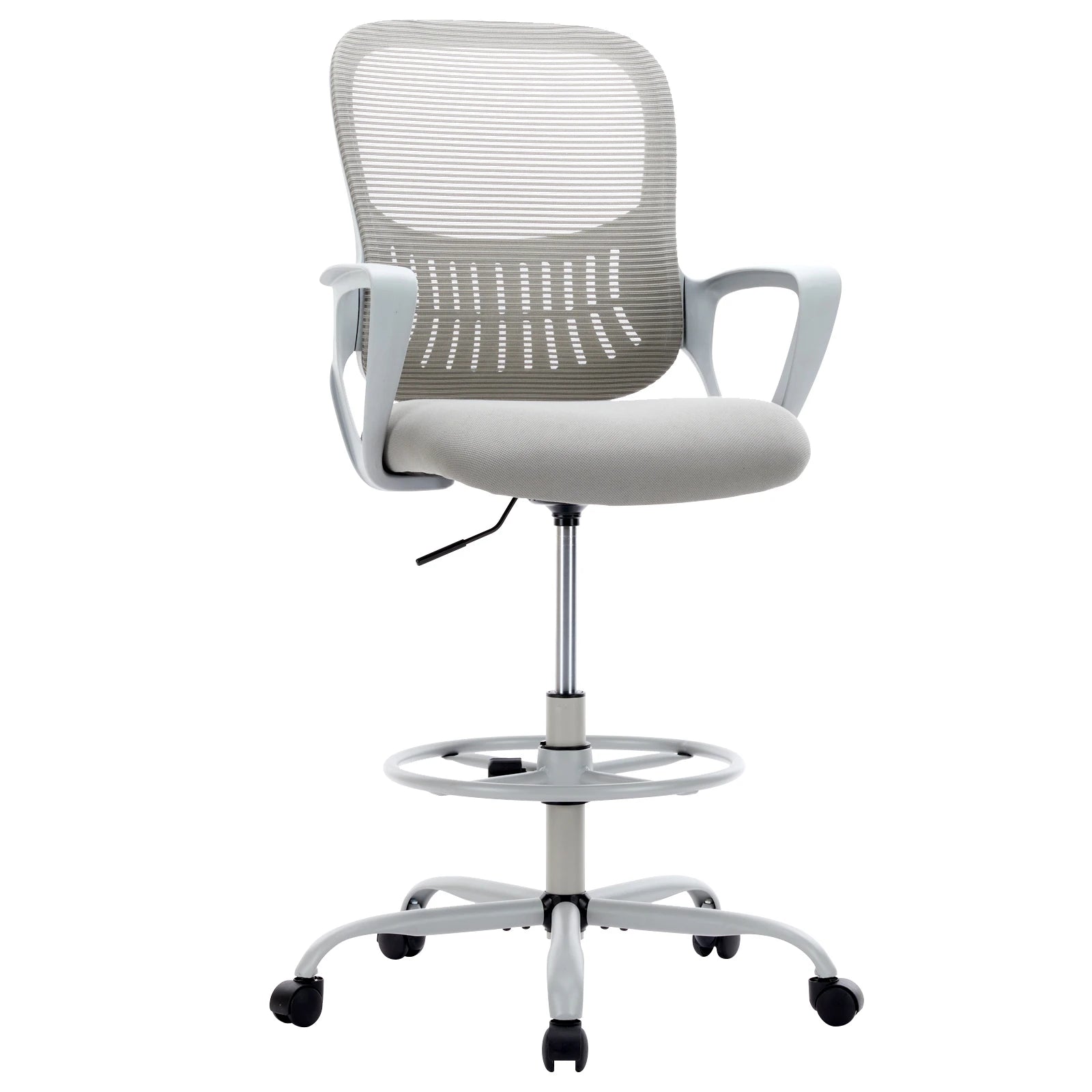 Ergonomic Mesh Backrest Office Desk Chair Adjustable Height Computer Rolling Work Swivel Gaming Chairs With Wheels For Home