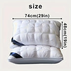 Luxury Hotel-Style Pillow Set (2-Pack) – Soft Plush Support for Back, Side & Stomach Sleepers | King/Queen Standard Size