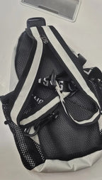 Convertible Sling Bag 7.9" Tablet Crossbody Mini Backpack with Headphone Jack Casual Pack for Women Men Travel