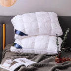 Luxury Hotel-Style Pillow Set (2-Pack) – Soft Plush Support for Back, Side & Stomach Sleepers | King/Queen Standard Size