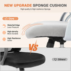Ergonomic Mesh Backrest Office Desk Chair Adjustable Height Computer Rolling Work Swivel Gaming Chairs With Wheels For Home
