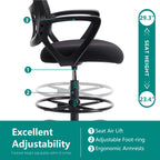 Ergonomic Mesh Backrest Office Desk Chair Adjustable Height Computer Rolling Work Swivel Gaming Chairs With Wheels For Home