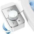 Ultra-Slim Bidet Attachment for Toilet – Non-Electric Dual Nozzle (Rear + Feminine Wash) with Adjustable Pressure, Self-Cleaning, Easy 10-Minute Install