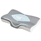 Cervical Neck Double Sided Pillow Memory Foam Ventilated Cooling Ergonomic Bed Pillow Support Contour for Stomach Sleepers