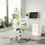 Ergonomic Reclining High Back Mesh Living Room Rocking Gaming Chair