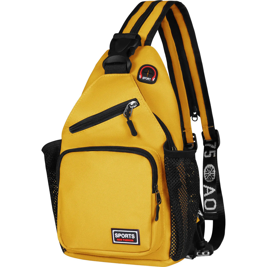 Convertible Sling Bag 7.9" Tablet Crossbody Mini Backpack with Headphone Jack Casual Pack for Women Men Travel