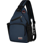 Convertible Sling Bag 7.9" Tablet Crossbody Mini Backpack with Headphone Jack Casual Pack for Women Men Travel