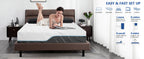 Hcore Queen Size Mattress, 8/10 Inch Medium Firm - Extra Firm Dual Sides Flippable Mattress
