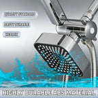 A High-Flow Large Nozzle and Handheld Shower Head, Two-In-One Shower Set, Shower Long Hose, Three-Way Water Distributor Bathroom
