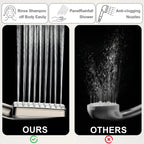2-in-1 High Flow Rainfall and Handheld Shower Headset