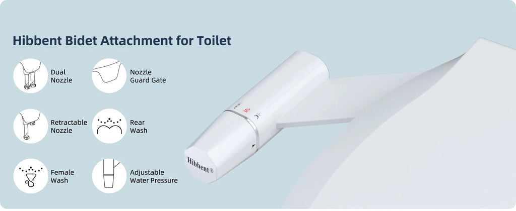 Ultra-Slim Non-Electric Bidet Attachment – Cleaner, Fresher, More Hygienic Than Toilet Paper