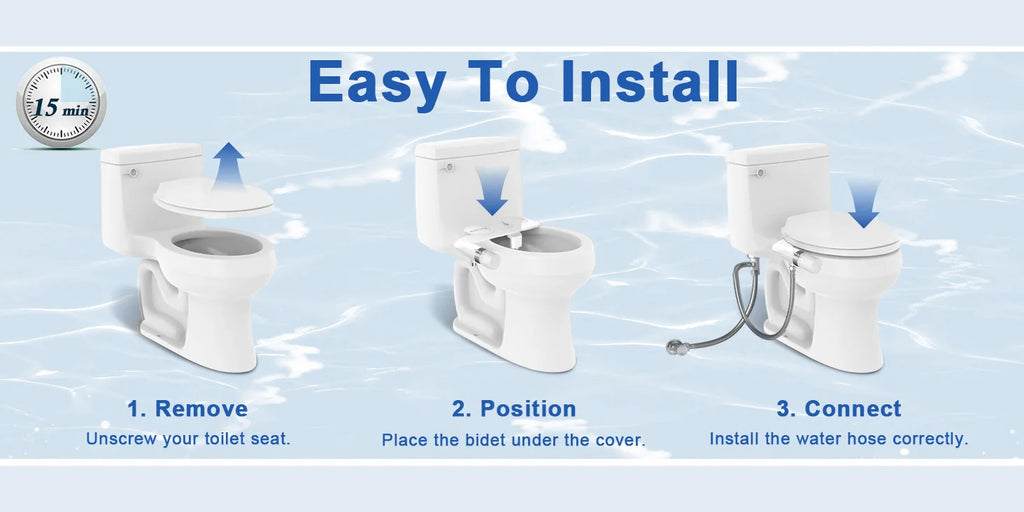 The Ultimate No-Nonsense Upgrade that turns your Ordinary Toilet into a Personal Bidet Oasis
