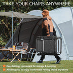 Set of 2 Zero Gravity Recliner Chair – Folding Portable Lounge for Camping, Patio & Outdoor Garden with Cup Holder Tray & Removable Cushion