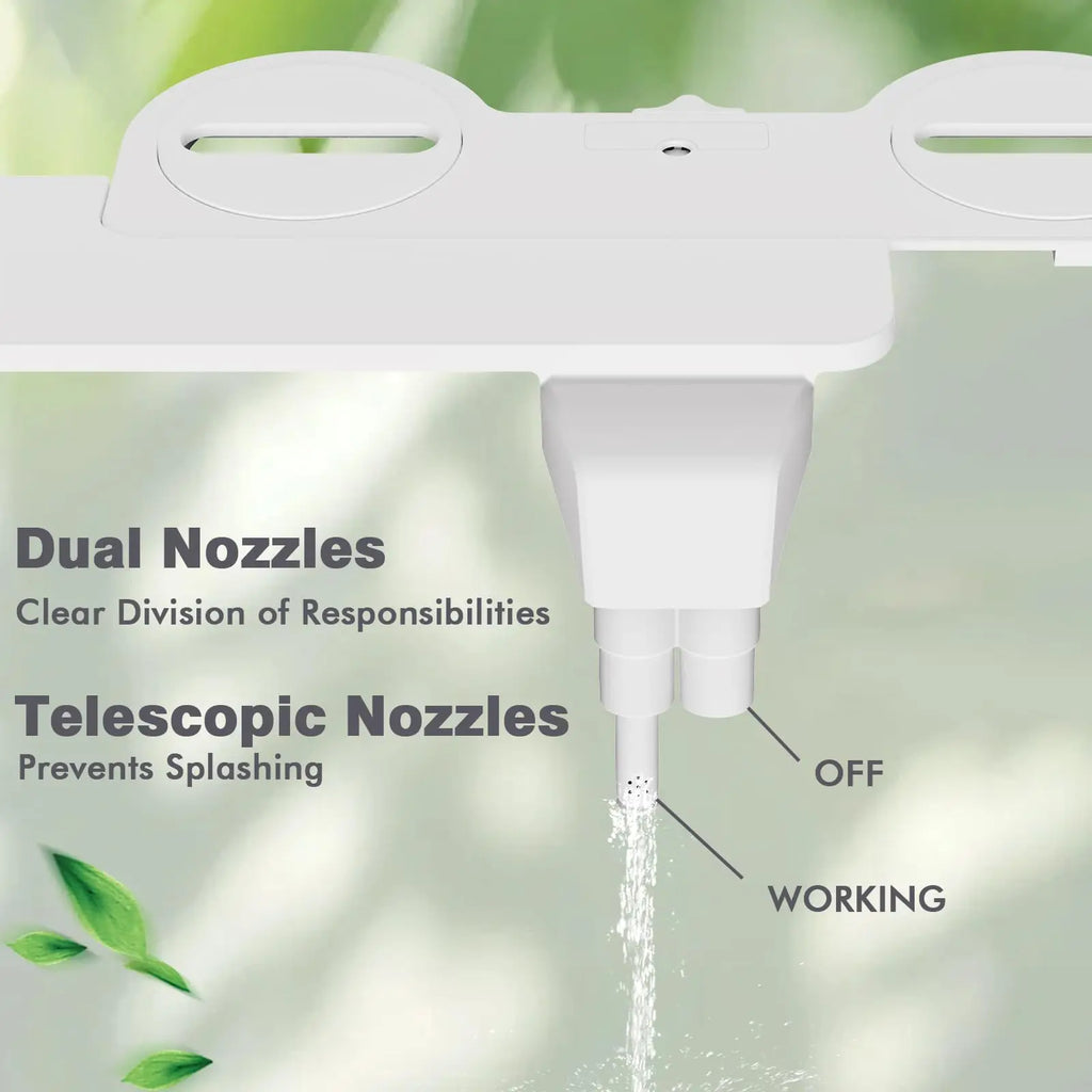 Essence of Purity: Ultra-Slim Bidet Attachment for Toilets
