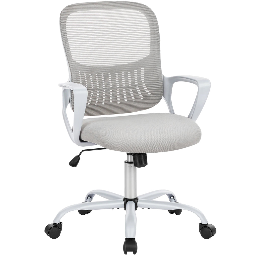 Ergonomic Mesh Backrest Office Desk Chair Adjustable Height Computer Rolling Work Swivel Gaming Chairs With Wheels For Home
