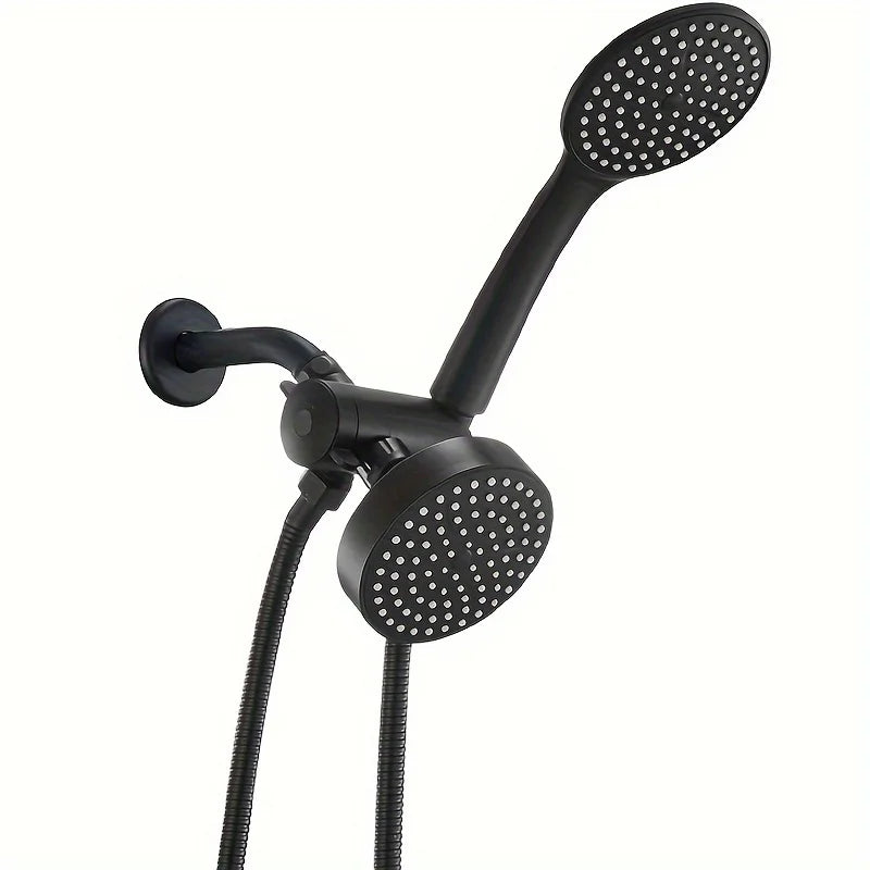 A High-Flow Large Nozzle and Handheld Shower Head, Two-In-One Shower Set, Shower Long Hose, Three-Way Water Distributor Bathroom Set Complete Set, Shower Head, Bathroom Accessories