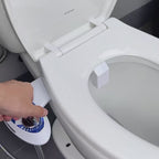 Dual Nozzle Bidet Attachment For Toilet - Non-electric Cleaning Feminine And Rear Wash Water Pressure Control Sprayer Cold Water